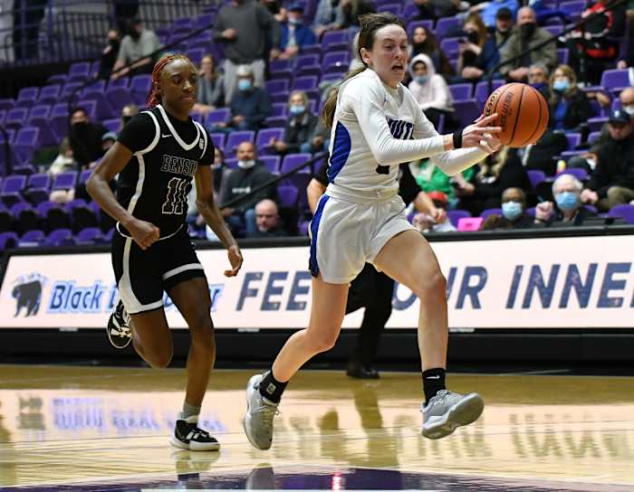 Benson South Medford girls basketball Taylor Balkom 27